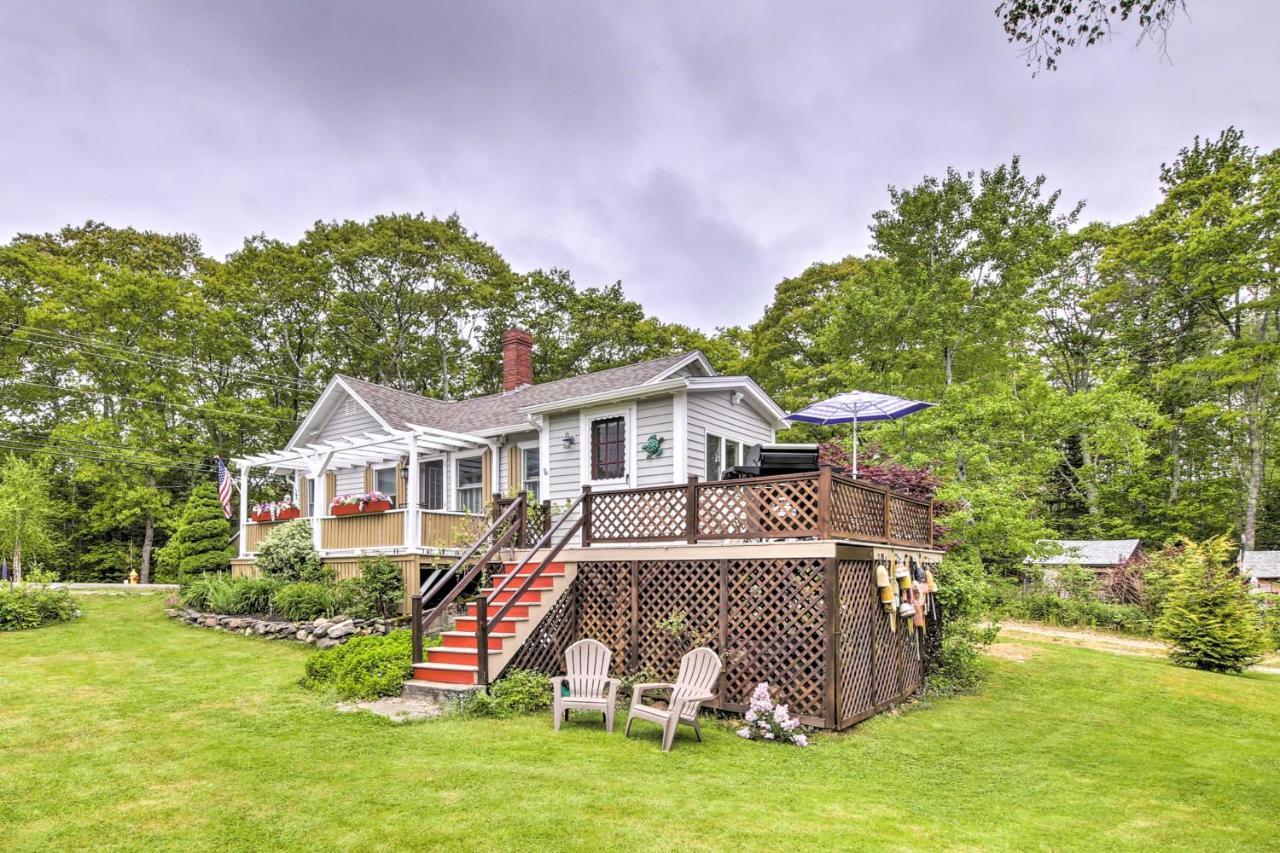 Charming East Boothbay Cottage With Large Yard! Esterno foto